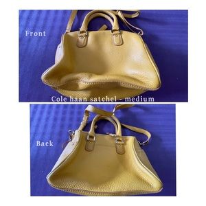 Cole Haan Leather satchel - medium